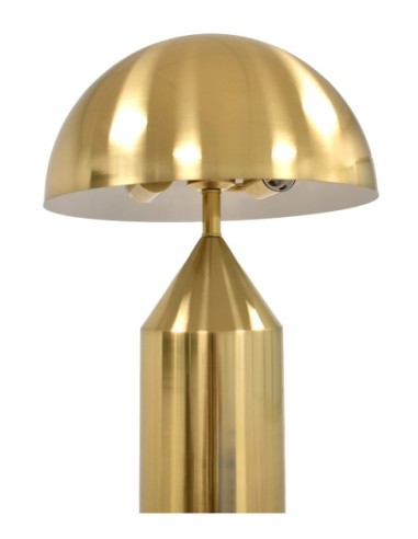 Lámpara MACAO, de pie, metal, dorada