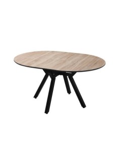 MESA COMEDOR MOD. NUEVA COLISEO CAMBRIAN PATA NEGRA
