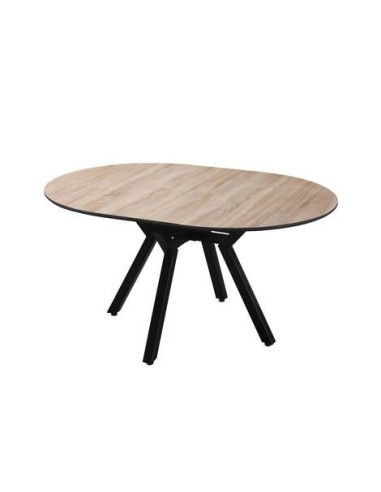 MESA COMEDOR MOD. NUEVA COLISEO CAMBRIAN PATA NEGRA