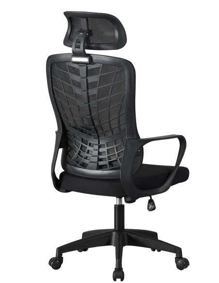  malla y asiento negro