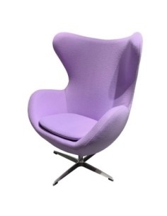 Sillón EG SH047, tapizado cachemira lila 47 2