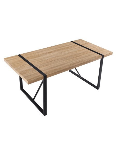  tapa DM bilaminado roble claro