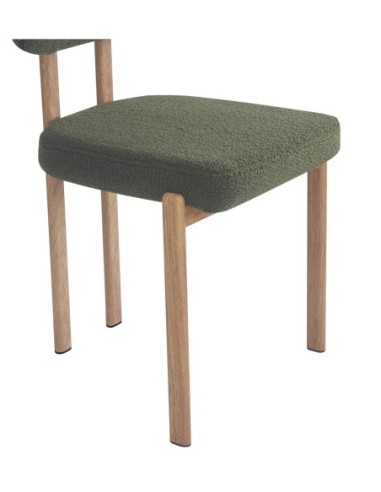  tejido bouclé verde oscuro 23