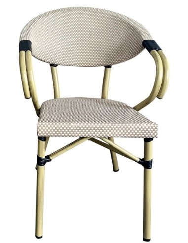  mesh beige y marrón