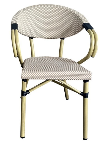  mesh beige y marrón