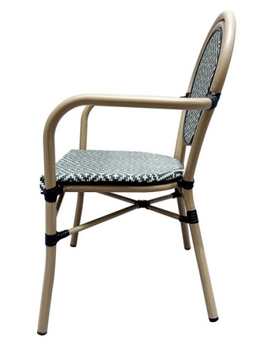  mesh crema y verde