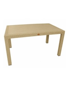Mesa MIJAS, polipropileno moka, 150 x 90 cms