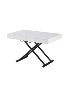 MESA CENTRO MOD. NÉMESIS BLANCO PORO