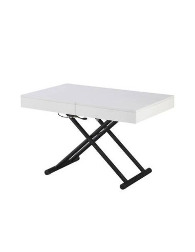 MESA CENTRO MOD. NÉMESIS BLANCO PORO