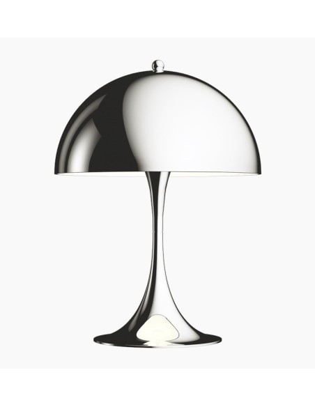 Lámpara VEYPA, sobremesa, metal, plata