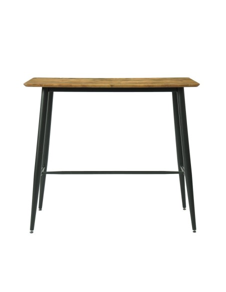 Mesa NITRA, alta, metal, tapa DM 6064 vintage, 120 x 60 cms